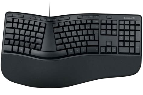 microsoft ergonomic keyboard layout